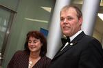 Gerhard R. Daiger und Mitarbeiterin Frau Ranzinger